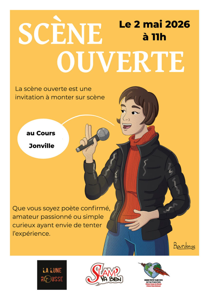 Scène ouverte le 2 mai
